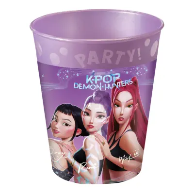 Plastmuggar K-pop Demon Hunters™ Återanvändbara - 4-pack