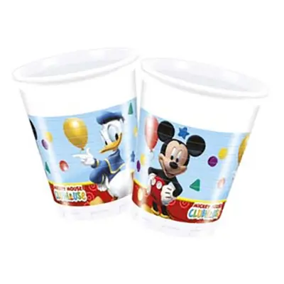 Plastmuggar Musses Klubbhus - 8-pack