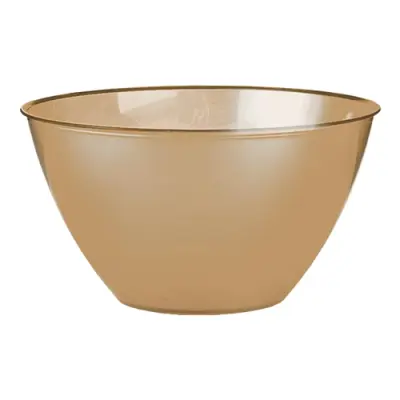 Plastskål Guld - 68 cl