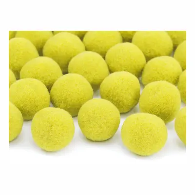 Plyschbollar Gul Små - 20-pack