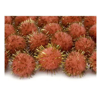 Plyschbollar Sparkling Orange - 20-pack