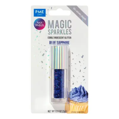 PME Ätbart Glitter Iriserande Blå - 3 g