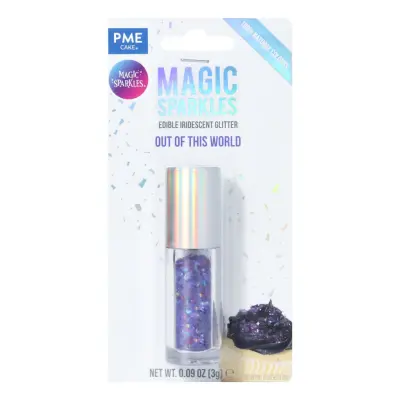 PME Ätbart Glitter Iriserande Mörklila - 3 g