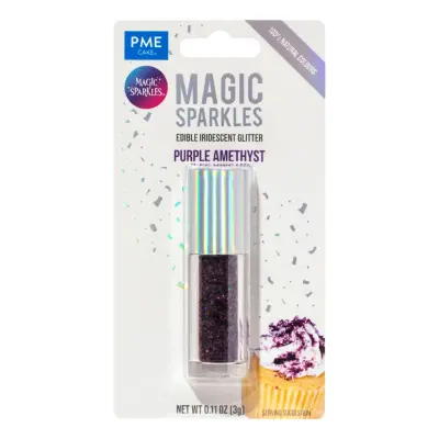 PME Ätbart Glitter Iriserande Plommon - 3 g