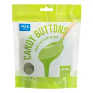 PME Candy Buttons Limegrön - 340 g