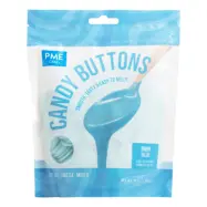 PME Candy Buttons Ljusblå - 340 g
