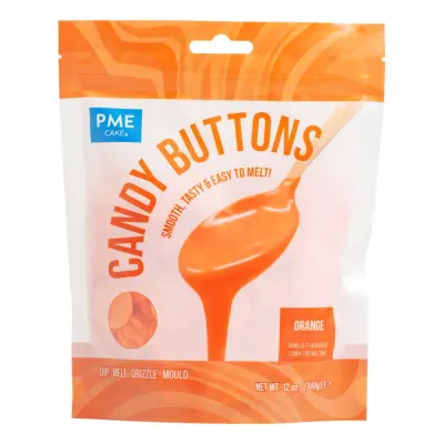 PME Candy Buttons Orange - 340 g