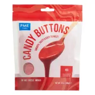 PME Candy Buttons Röd - 340 g