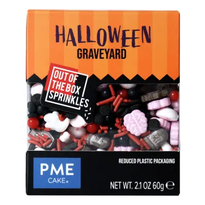 PME Halloweenströssel Kyrkogård - 60 gram