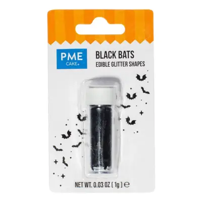 PME Halloweenströssel Mix Fladdermöss - 60 gram