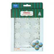 PME Sockerfigurer Snöflingor - 12-pack