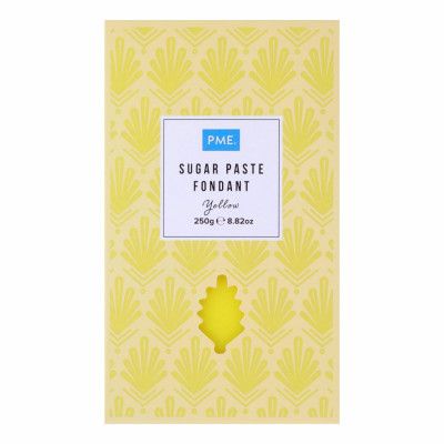 PME Sockerpasta - Gul 250 gram