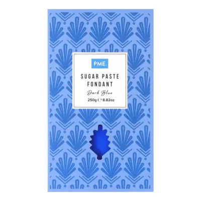 PME Sockerpasta Mörkblå - 250 g