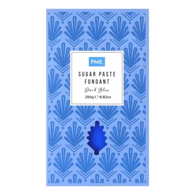 PME Sockerpasta - 250 g Mörkblå