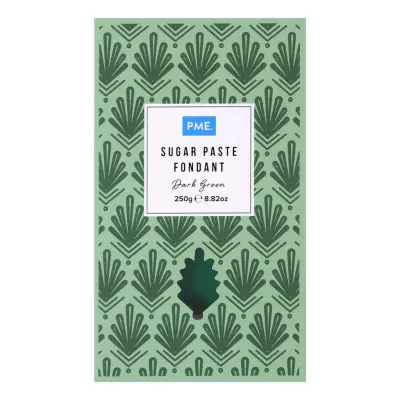 PME Sockerpasta Mörkgrön - 250 g