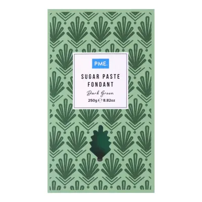PME Sockerpasta - Mörkgrön 250 gram