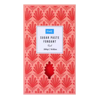 PME Sockerpasta Röd - 250 g