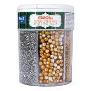 PME Strösselmix Guld/Silver Sparkle - 196 gram