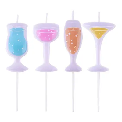 PME Tårtljus Cocktails - 4-pack