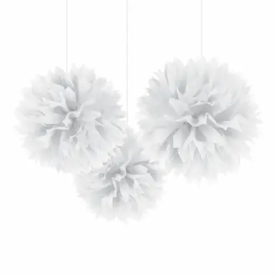 Pom-Poms Vita Takdekoration - 3-pack