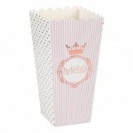 Popcornbägare Princesse Roséguld - 8-pack