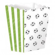 Popcornskålar Fotboll - 4-pack