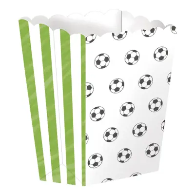 Popcornskålar Fotboll - 4-pack