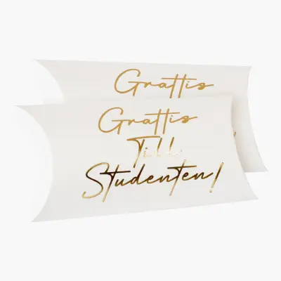Presentboxar Grattis till Studenten - 2-pack