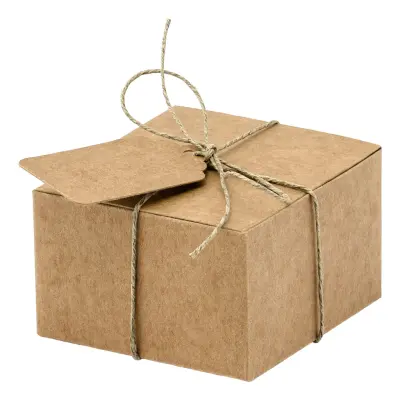 Presentboxar med Etiketter Natur - 10-pack