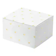 Presentboxar med Hjärtan Vit - 10-pack