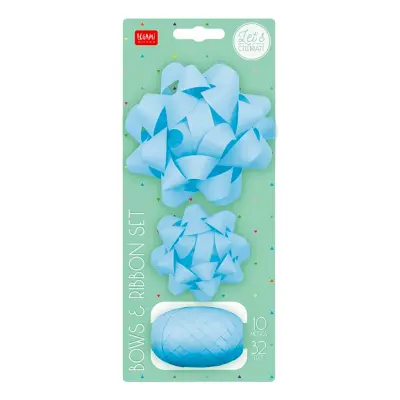 Presentinslagning Set - Ljusblå