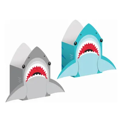 Presentpåsar i Papp Shark Party - 8