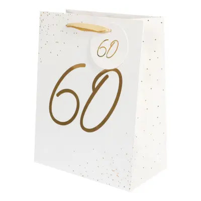 Presentpåse 60 Guld