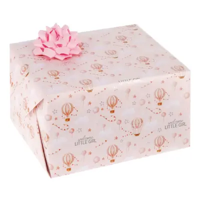 Presentpapper Baby Born Girl