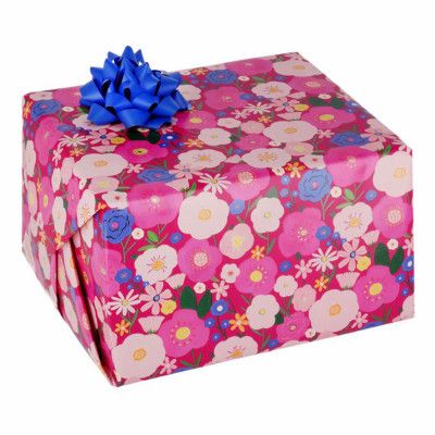 Presentpapper Flowers