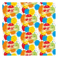 Presentpapper Guld Happy Birthday