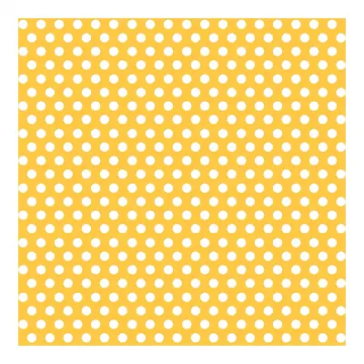 Presentpapper Gult Prickigt