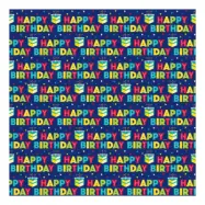 Presentpapper Happy Birthday Tårta