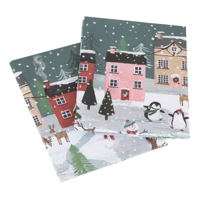 Presentpapper Jullandskap
