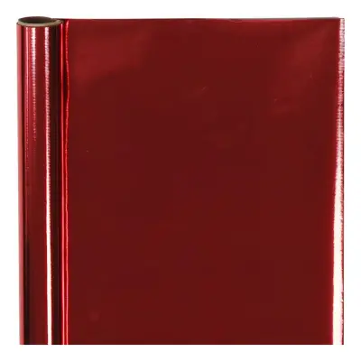 Presentpapper Metallic Röd
