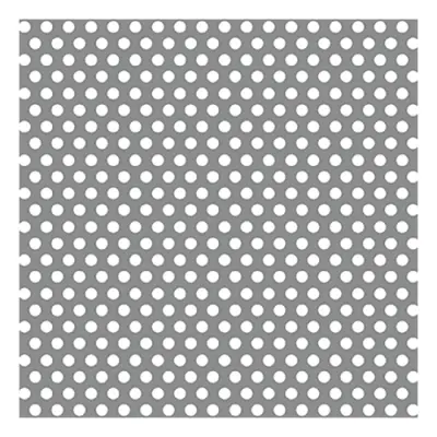 Presentpapper Silver Prickig