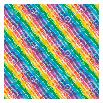 Presentpapper Tie Dye