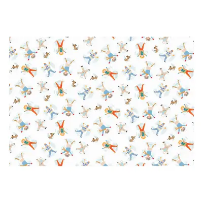 Presentpapper Vinterbarn