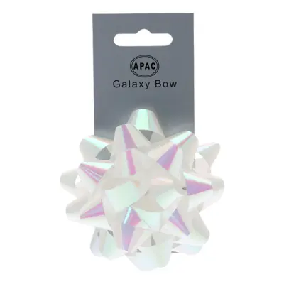 Presentrosett Vit Skimrande - 1-pack