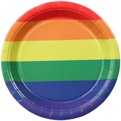 Pride Papperstallrik 8-pack
