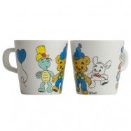 Rätt Start Bamse, Mugg med Handtag Vänner - Bamse 50år