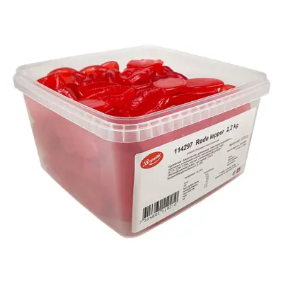 Röda Läppar Storpack - 2,2 kg