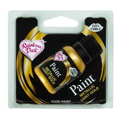 Rainbow Dust Ätbar Färg - Ljust Guld