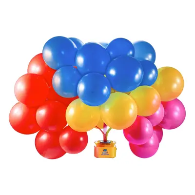 Refill Ballonger till Party Pump - Gul