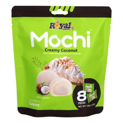 Royal Family Mochi Creamy Coconut - 120 gram